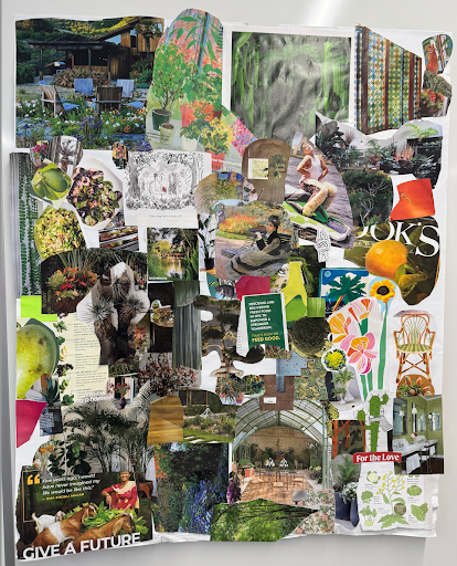 A nature themed collage of picture